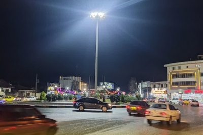 رفع خاموشی و تجهیز برج نوری میدان الغدیر کلیدبر