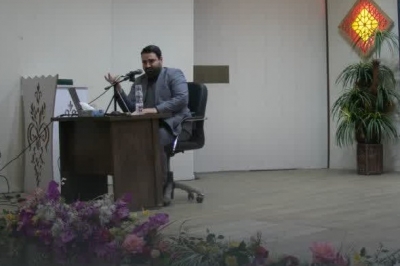 برگزاری سخنرانی آقای مومن نسب با موضوع تروریسم سایبری در کانون زینبیه لنگرود